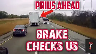 Road Rage,Carcrashes,bad drivers,rearended,brakechecks,Busted by cops|Dashcam caught|Instantkarma#62