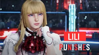 Lili Rochefort| Punish moves guide Tekken 7 season 4