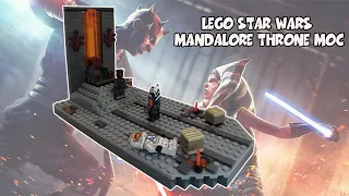 ЛЕГО САМОДЕЛКА Мандалорский трон | LEGO Star Wars 75310 Mandalore Throne and Vault MOC