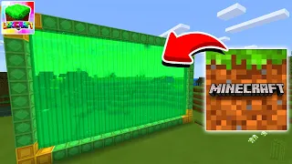 I Made A Portal To The Minecraft PE in LOKICRAFT