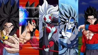 NEW SSJ4 VEGITO, SSJ4 BARDOCK, SSJ4 BROLY, SSJ4 GOHAN, TOWA, DABURA ANIMATIONS! (DBZ: Dokkan Battle)