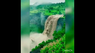 Ellora caves Waterfall #Elloracaves #Caves #Waterfall