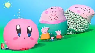 Everyone vs 1000 Kg - Kirby, Peppa, Minions & More 🐽🦔🏋️