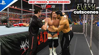 Best Friend Bitter Enemies Every Cut Scene From Showcase Mode WWE 2K15! PS5