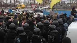 Евромайдан. Утро. 24 января 2014. Новости. Украина