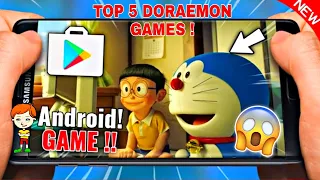 Top 5 new Doraemon open world games | new Doraemon games 2021 | New offline doremon games must try 😱
