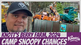 Camp Snoopy Changes Coming to Knott’s Berry Farm 2024