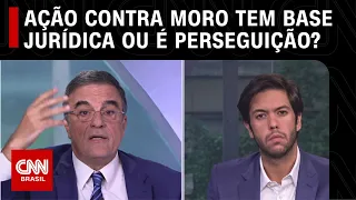 Cardozo e Coppolla debatem se ação contra Moro tem base jurídica ou é perseguição | O GRANDE DEBATE