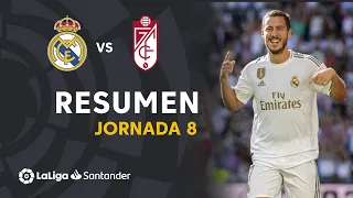 Highlights Real Madrid vs Granada CF (4-2)