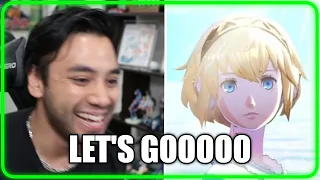 Gigguk's reaction to the new Persona 3 remake (Persona 3 Reload)