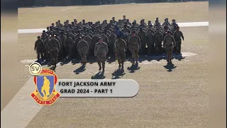 Fort Jackson Army Graduation 2024 Parte 1