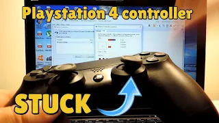 Fixing a stuck joystick on PS4 controller