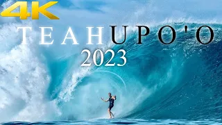 🔴(ASMR) Teahupoo: The Ultimate Surfing Experience - April 2023