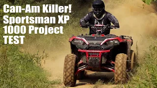 Polaris Sportsman XP 1000 Project Test Upgraded to Crush the Outlander 1000