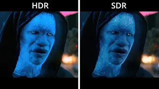 The Amazing Spider-Man 2 HDR vs SDR Comparison (HDR version)