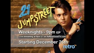 21 Jump Street on WZME Retro TV Promo (2022)