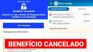 BOLSA  FAMÍLIA ESTAVA BLOQUEADO AGORA ESTÁ CANCELADO COMO VOLTAR A RECEBER O BENEFÍCIO?