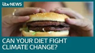 Eating a plant-based diet will help tackle climate change, says UN | ITV News