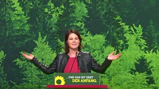 Annalena Baerbock Bewerbungsrede auf dem Bundesparteitag 2018