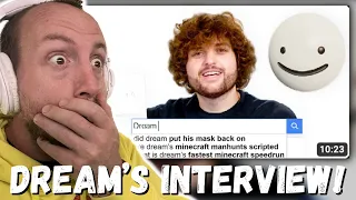 DREAM'S INTERVIEW! Dream Answers The Web's Most Searched Questions | WIRED (REACTION!!!)