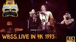 MICHAEL JACKSON - WANNA BE STARTING LIVE IN ARGENTINA 1993 (4K)