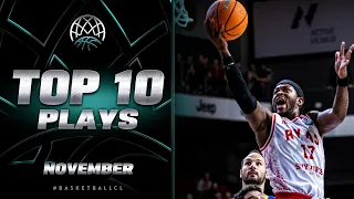 TOP 10 PLAYS | November | Basketball Champions League 2022-23