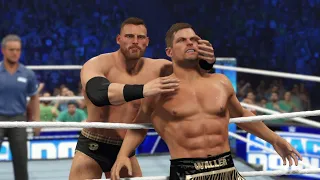 WWE 2K23 Grayson Waller & Austin Theory vs. The Brawling Brutes