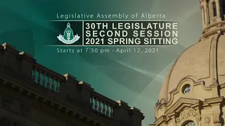 April 12th, 2021 - Evening Session - Legislative Assembly of Alberta
