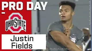 Justin Fields FULL Pro Day Highlights: Every Throw