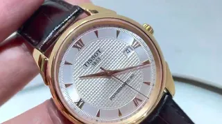 出賣成本之作，應該係現行款式中最平最抵買的貴金屬表18K RG TISSOT POWERMATIC 80