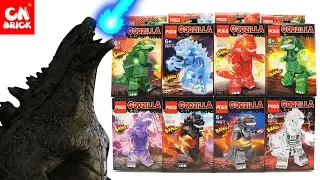 LEGO GODZILLA KING OF THE MONSTERS MINIFIGURES SETS POGO PG6001 Unofficial lego lego videos