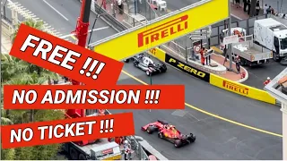 FREE Places NO ticket for Formula 1 in Monaco  Monte Carlo Grand Prix