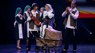 Еврейский танец, "Губернская балетная школа". Jewish dance, "Provincial Ballet School".