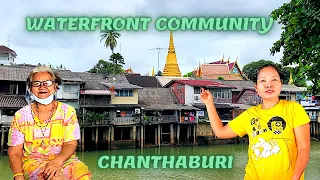 CHANTHABURI WATERFRONT COMMUNITY / Bangkok motorbike trip / Thailand Travel Vlog