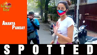 Ananya Pandey SPOTTED At Yoga Class, Bandra