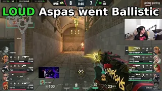 SEN Tenz reacts to LLL aspas going ballistic on OPTIC