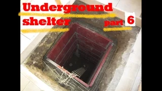 UNDERGROUND shelter, How to build an underground Bunker!!! #6