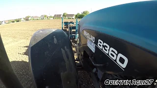 New Holland 8360 | Semis de maïs 2018 En Normandie