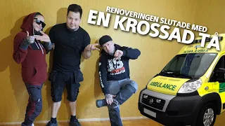 Farsan krossade tån - Renoverar nya huset