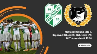 Kaposvári Rákóczi - Debreceni EAC 2-1