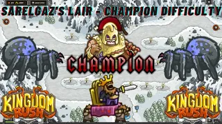 Cozynez Champion Difficulty Challenge - Sarelgaz's Lair - King Denas - Veteran Difficulty