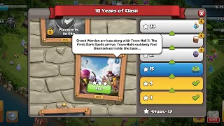 Clash of Clans-10 Year of clash 2015 Challenge Complete! #clashofclanschallenge #clashofclans