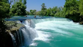 Soothing Ambience: Calming Waterfall Cascade White Noise