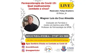 LIVE:  Farmacoterapia da COVID-19: Qual medicamento combate o vírus?