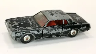 Matchbox restoration of a 1968 Mercury Cougar No. 62 Toy model cast.