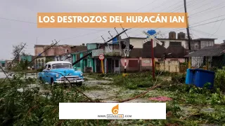 Así van los destrozos del Huracán Ian