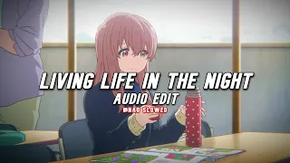 Living Life In The Night (audio edit & extra slowed) / TikTok Version