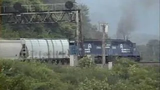 Pennsylvania Railfanning, August 1994: Smoking Helpers at Horseshoe