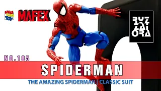 Mafex No.185 | SPIDERMAN | The Amazing Spiderman | Comic Book Classic Costume | REVIEW (Eng)