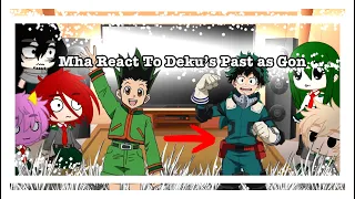 Mha React To Deku’s Past As Gon From HxH